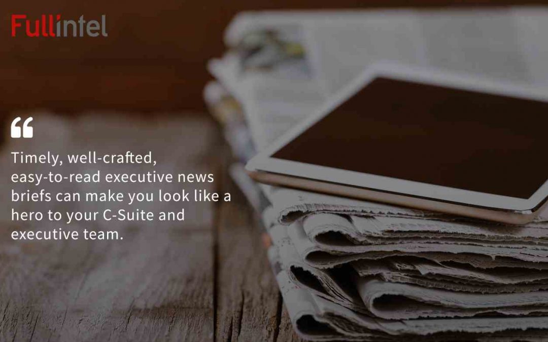 Why Timely Executive News Briefs Can Be A Lifesaver For PR Teams At Large Organizations