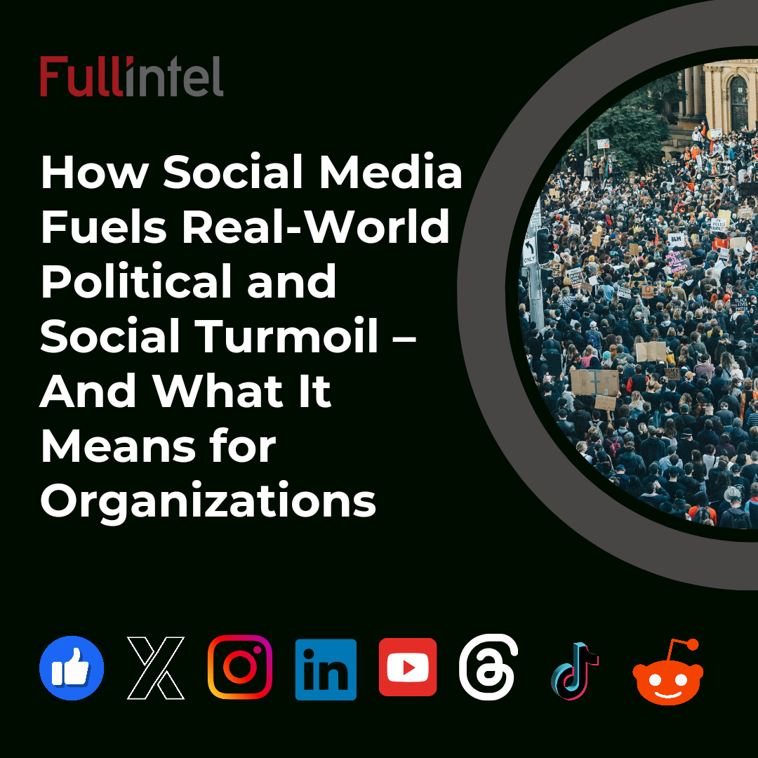 Social media and Political Turmoil