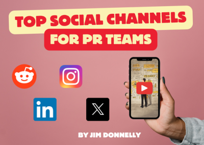 social networks for PR team