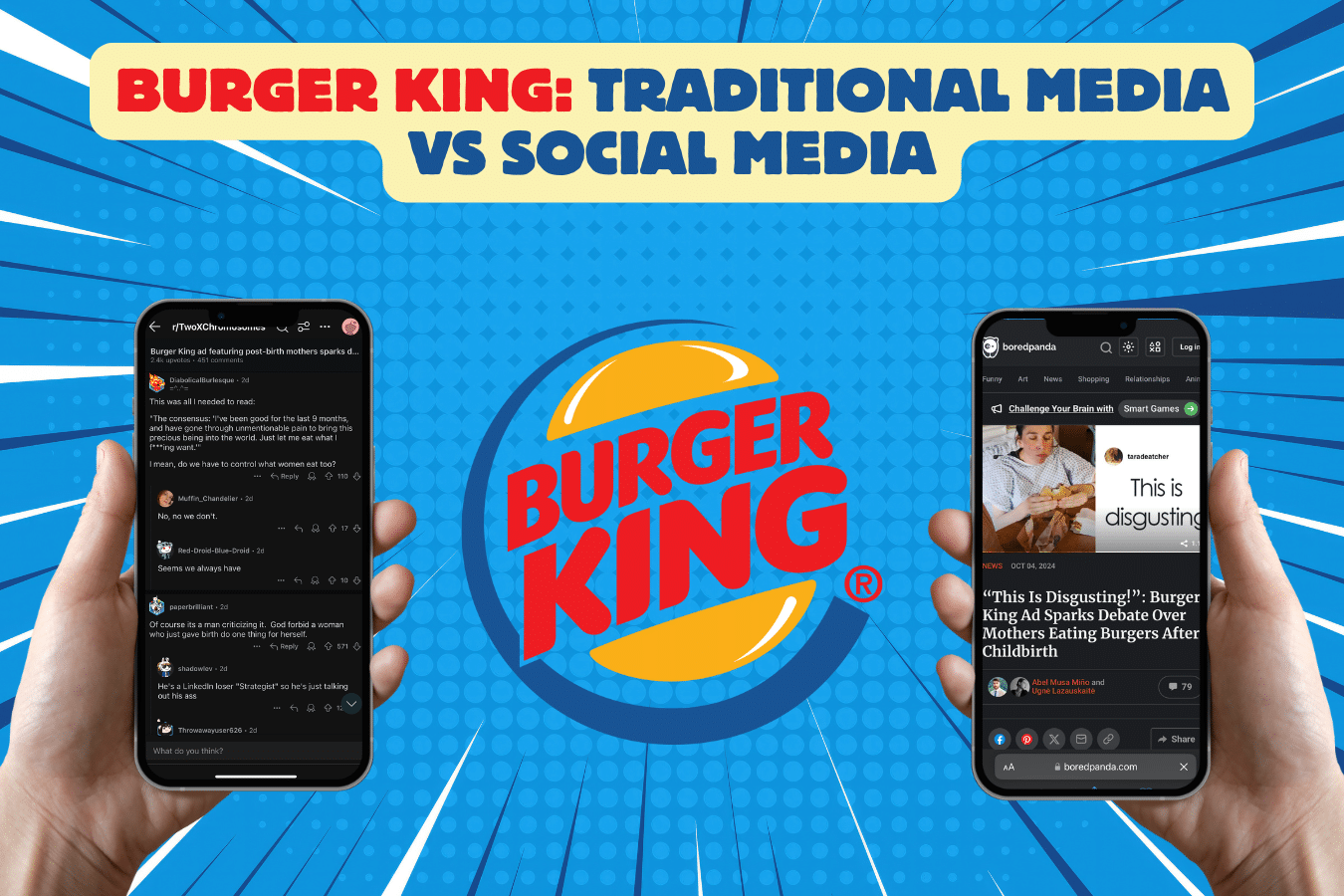 Burger King Post Birth Ad|