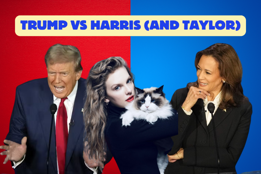 Trump vs Harris and Taylor