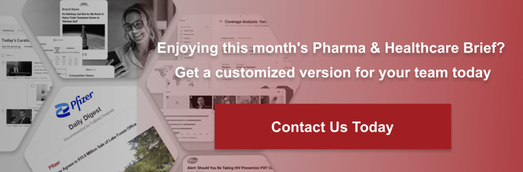 Pharma Newsletter CTA