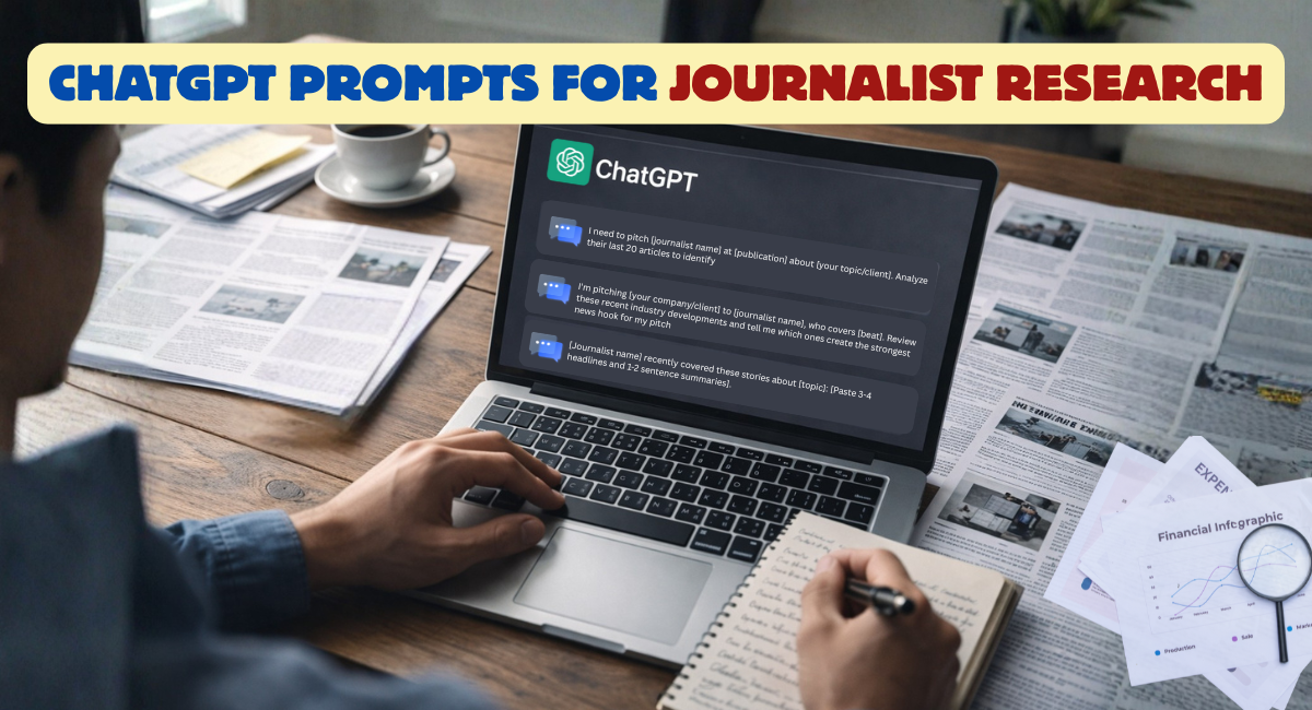 ChatGPT Prompts for Journalist Research