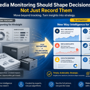 Media Monitoring Shapes Decisions